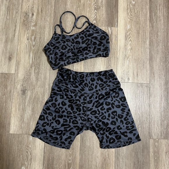 Pants - Blue and Black Matching Set